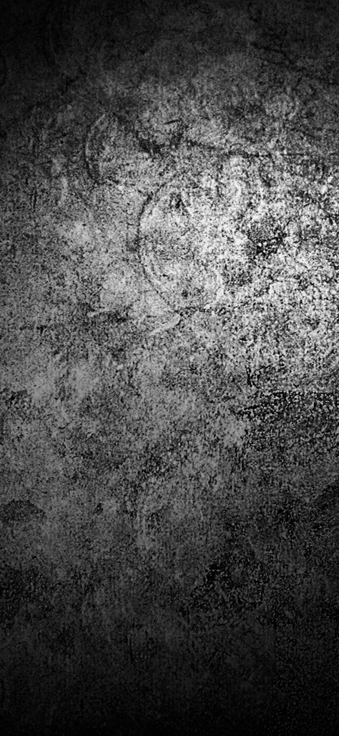 Grunge, Schwarz, Licht, Monochrom, Atmosphäre. Wallpaper in 1125x2436 Resolution