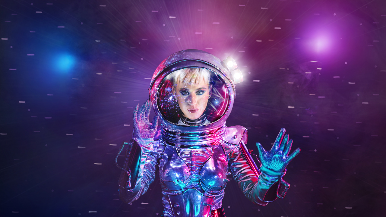 Himmel, Musik, Kunst, Grafik-design, Astronaut. Wallpaper in 1280x720 Resolution