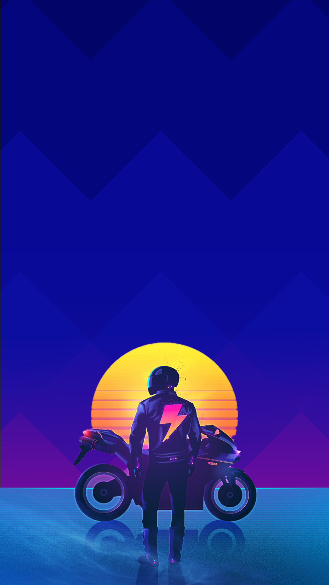 Cyberpunk, Vaporwave, Android, Telephone, Automotive Tire. Wallpaper in 1080x1920 Resolution