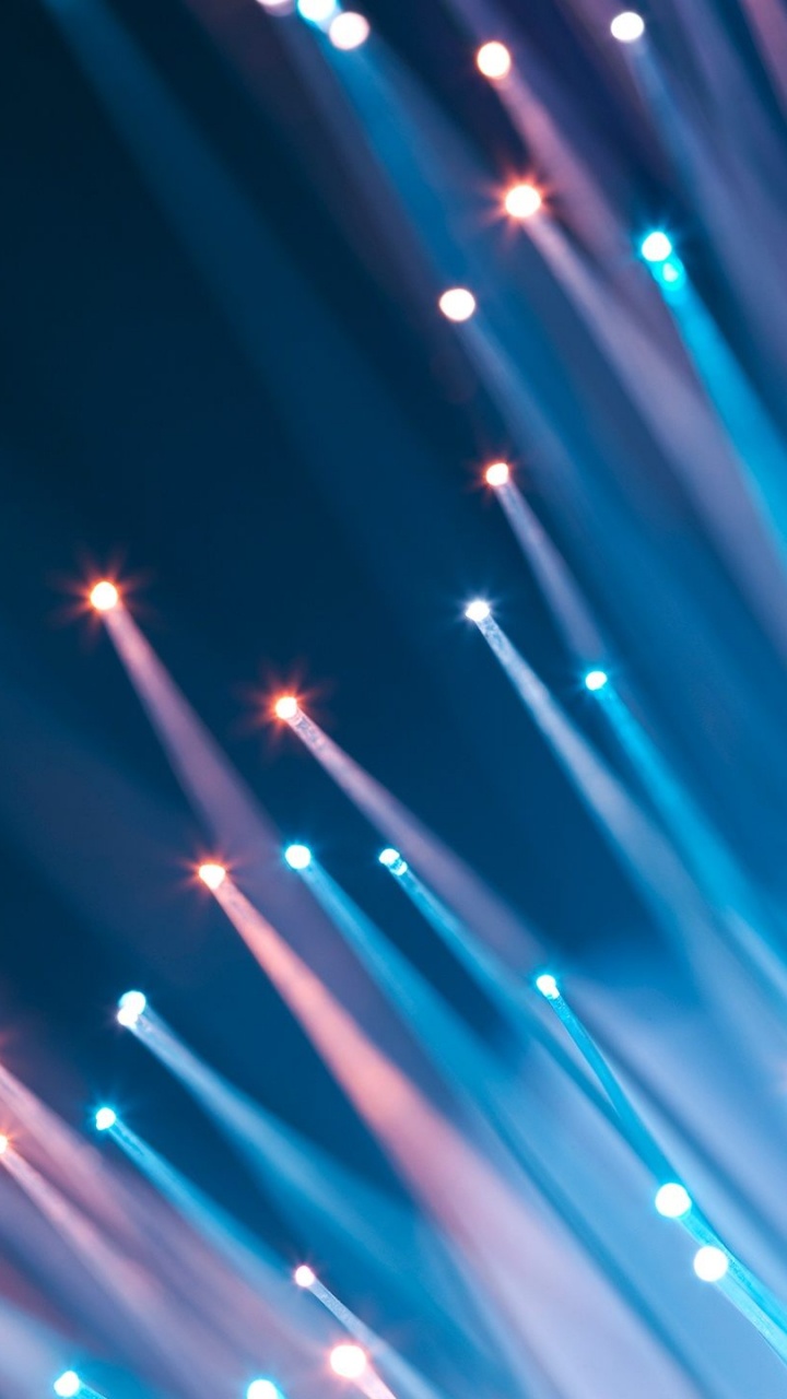 Luces Azules y Rosas en Una Habitación Oscura. Wallpaper in 720x1280 Resolution