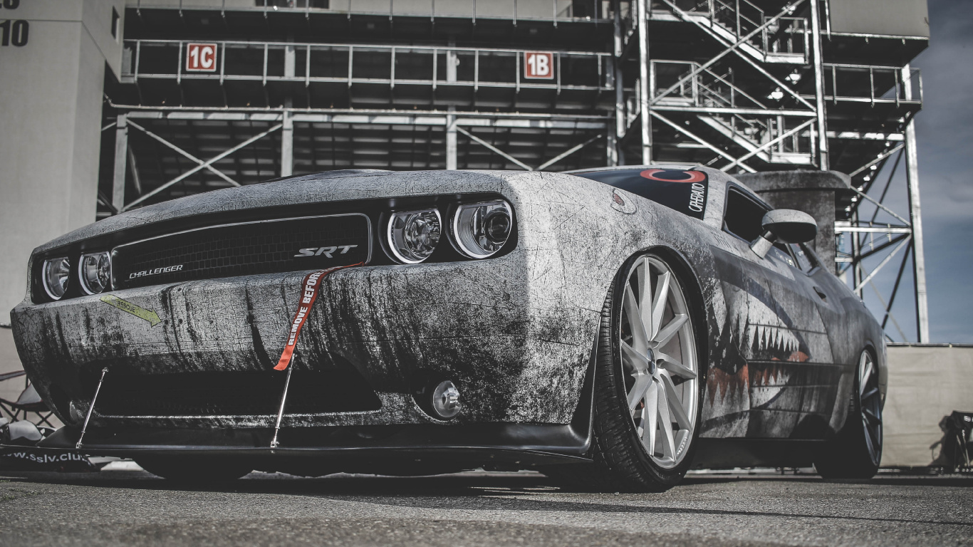 Ferrari f 1 Noir et Rouge. Wallpaper in 1366x768 Resolution