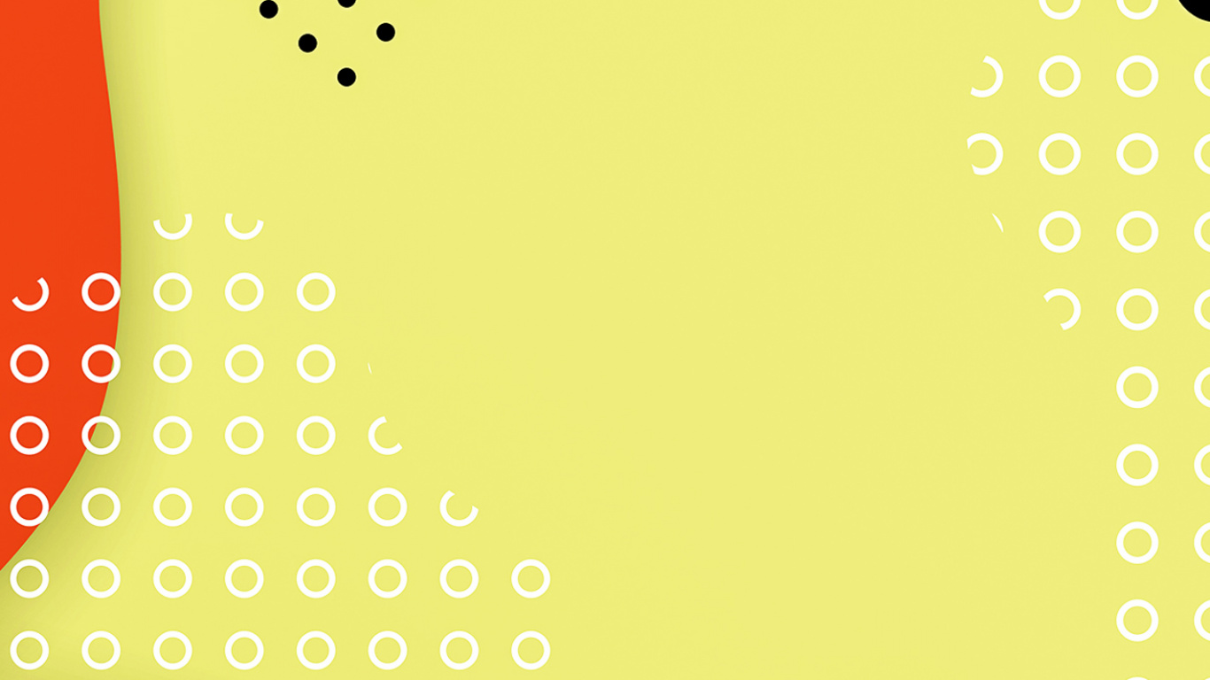 Poster, Yellow, Material Property, Pattern, Circle. Wallpaper in 1366x768 Resolution