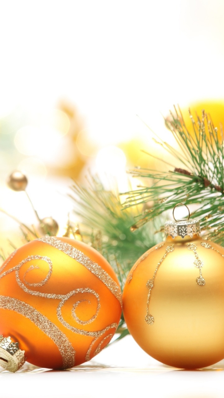 Christmas Day, Branch, Christmas Decoration, Fir, Christmas Ornament. Wallpaper in 720x1280 Resolution