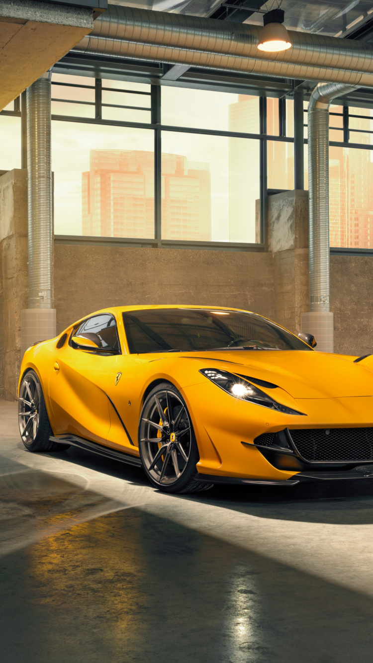 Novitec Ferrari Superfast, 2019 Ferrari 812 Superfast, Cars, Novitec Group, Ferrari. Wallpaper in 750x1334 Resolution