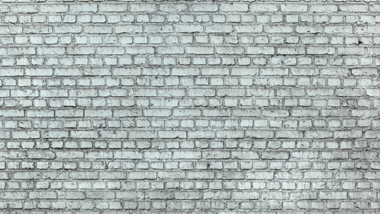 Mur de Briques Blanches et Noires. Wallpaper in 1280x720 Resolution