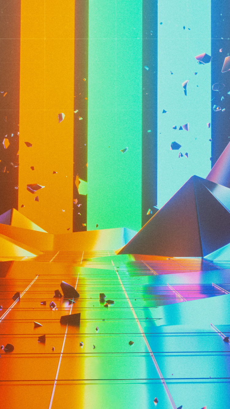 Multi Colored Puzzle Game Board. Wallpaper in 750x1334 Resolution