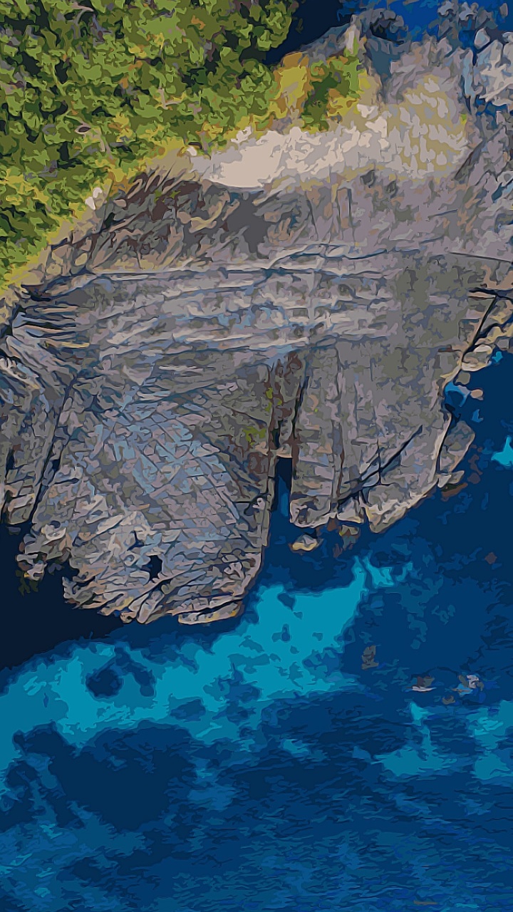 Google, Google Pixel 4, Sea, Terrain, Geology. Wallpaper in 720x1280 Resolution