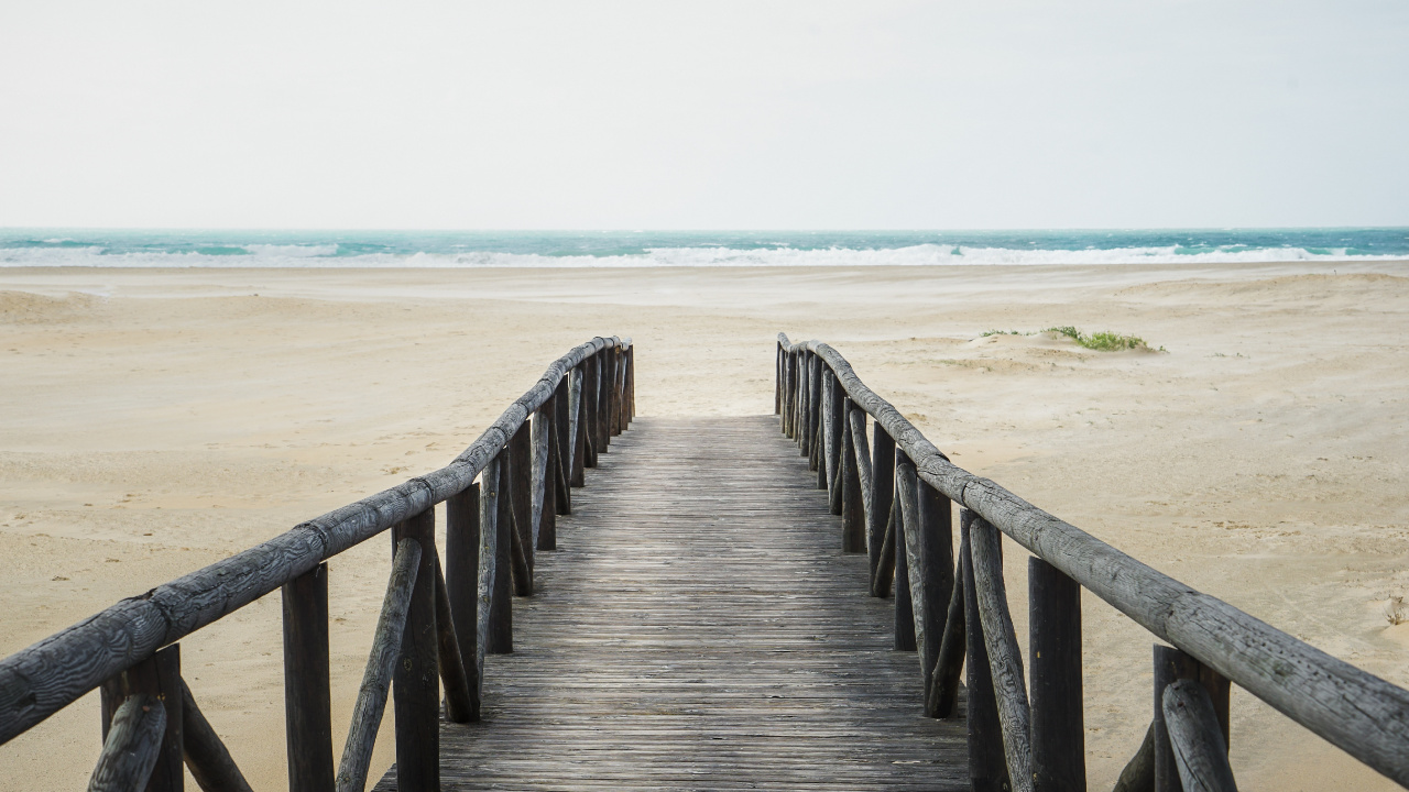 Playa, Orilla, Oceano, Agua, Mar. Wallpaper in 1280x720 Resolution