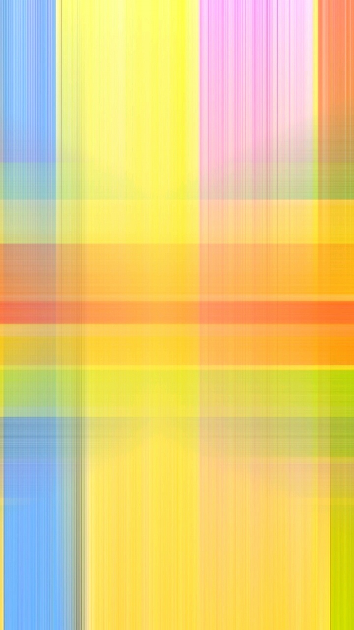 Yellow Blue and Red Striped Illustration. Wallpaper in 720x1280 Resolution