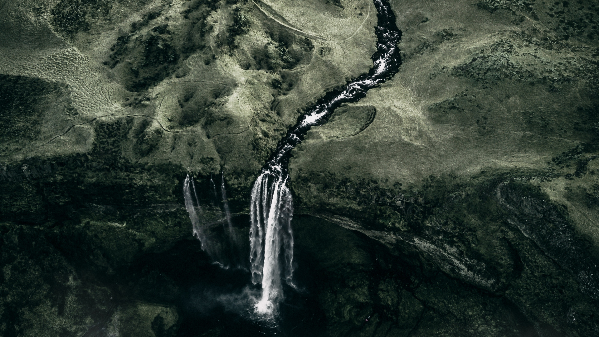 Wasser, Wasserressourcen, Wasserfall, Naturlandschaft, Wasserlauf. Wallpaper in 1920x1080 Resolution
