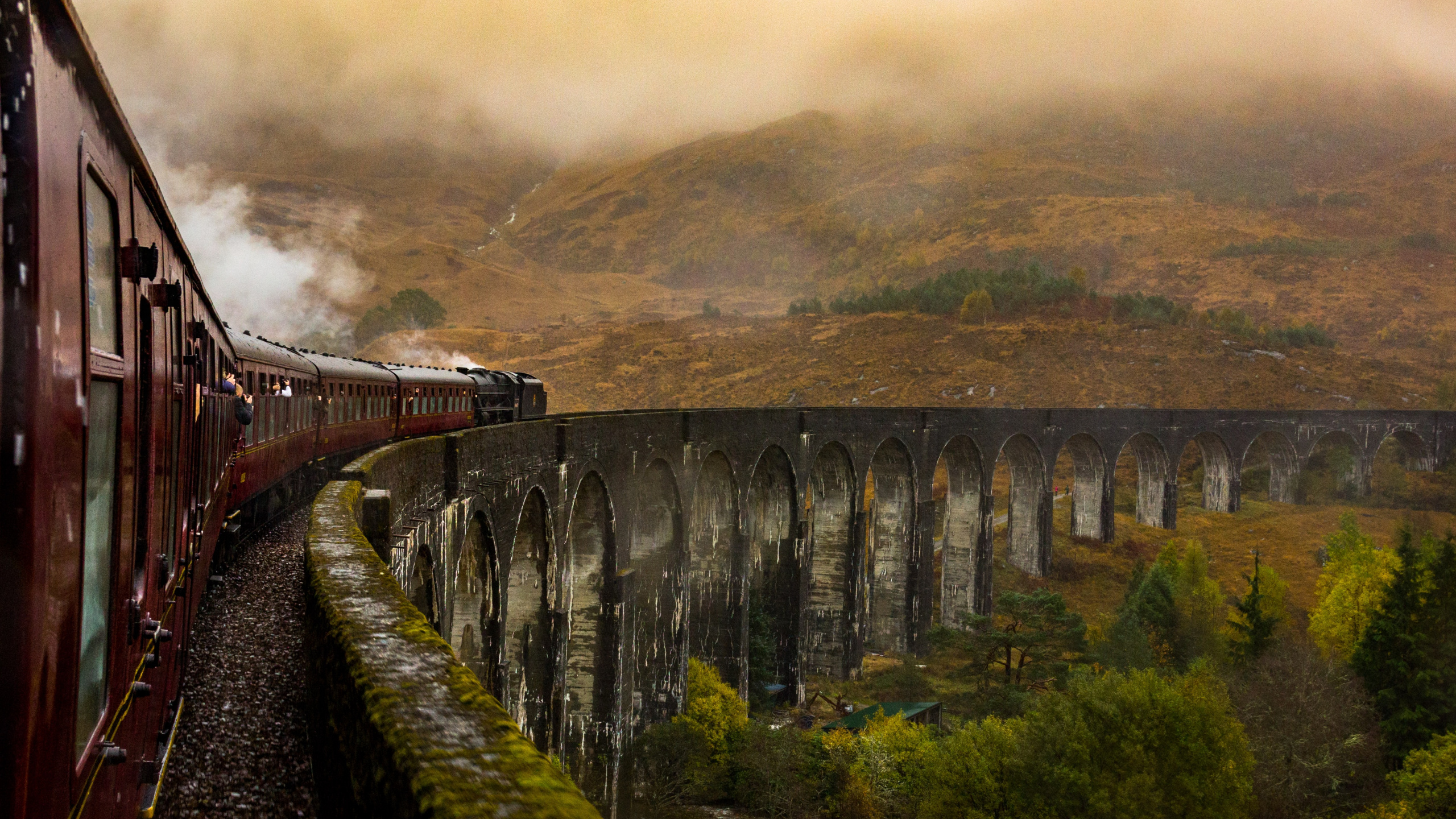 Harry Potter, Harry Potter y el Niño Maldito, Mágico Mundo, Expreso de Hogwarts, Tren. Wallpaper in 2560x1440 Resolution