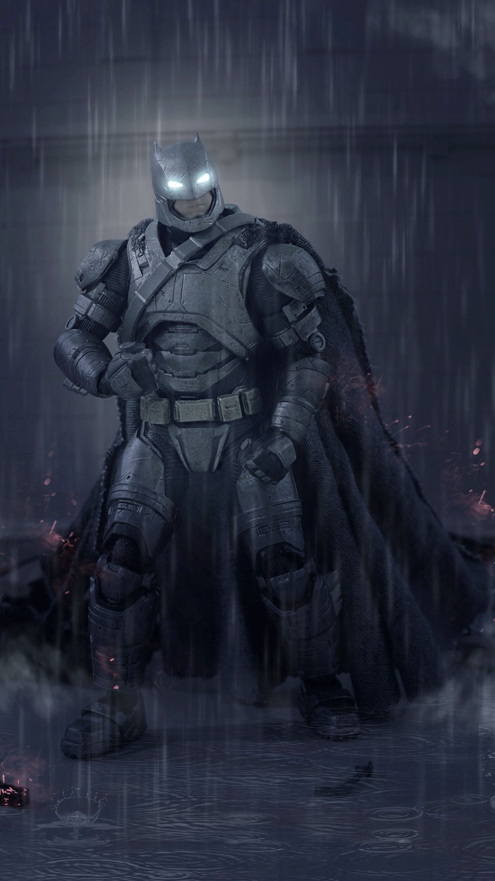 Homme en Manteau Noir Debout Sur L'eau. Wallpaper in 720x1280 Resolution