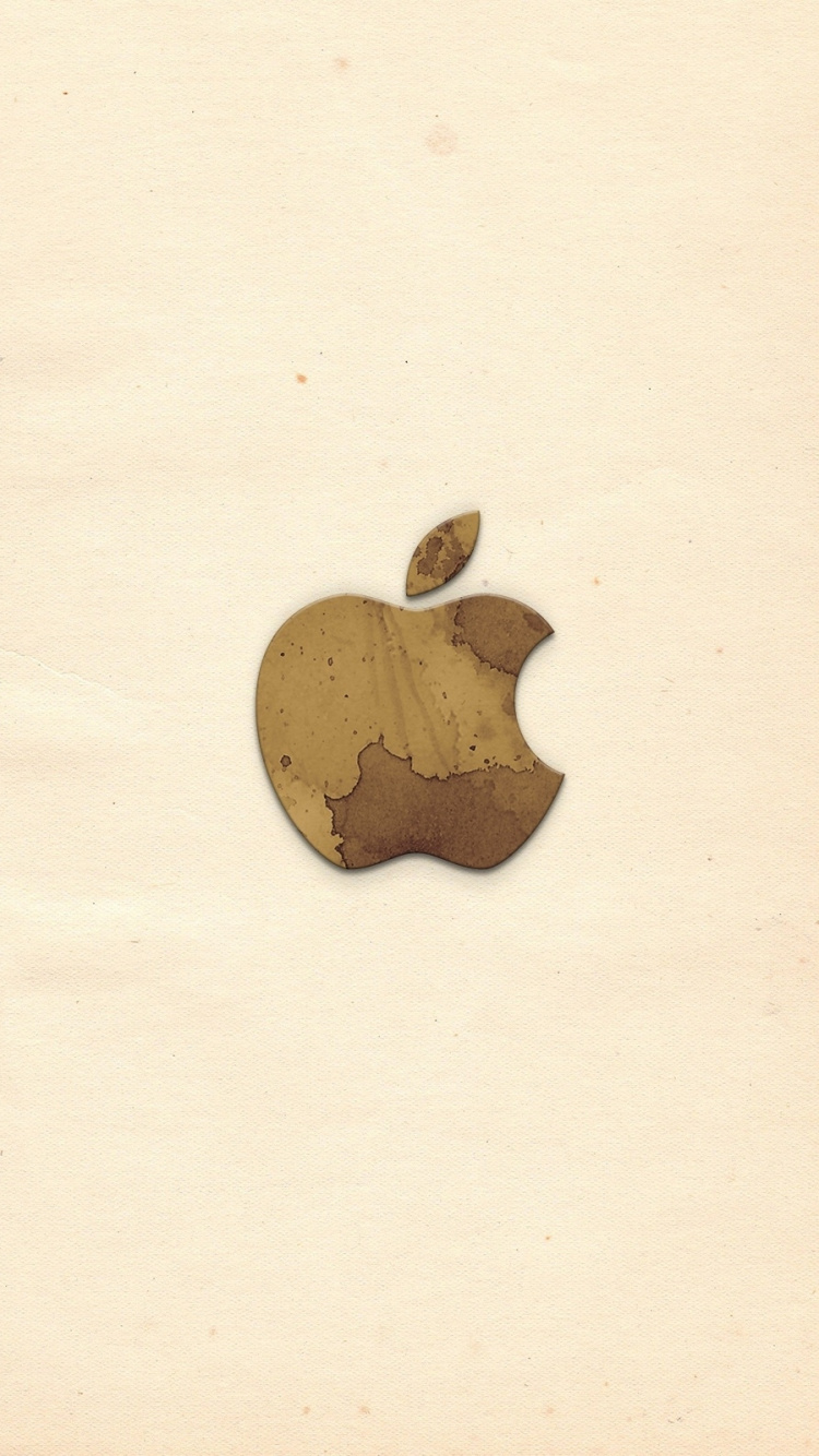 Brown Heart Shaped Wall Ornament. Wallpaper in 750x1334 Resolution