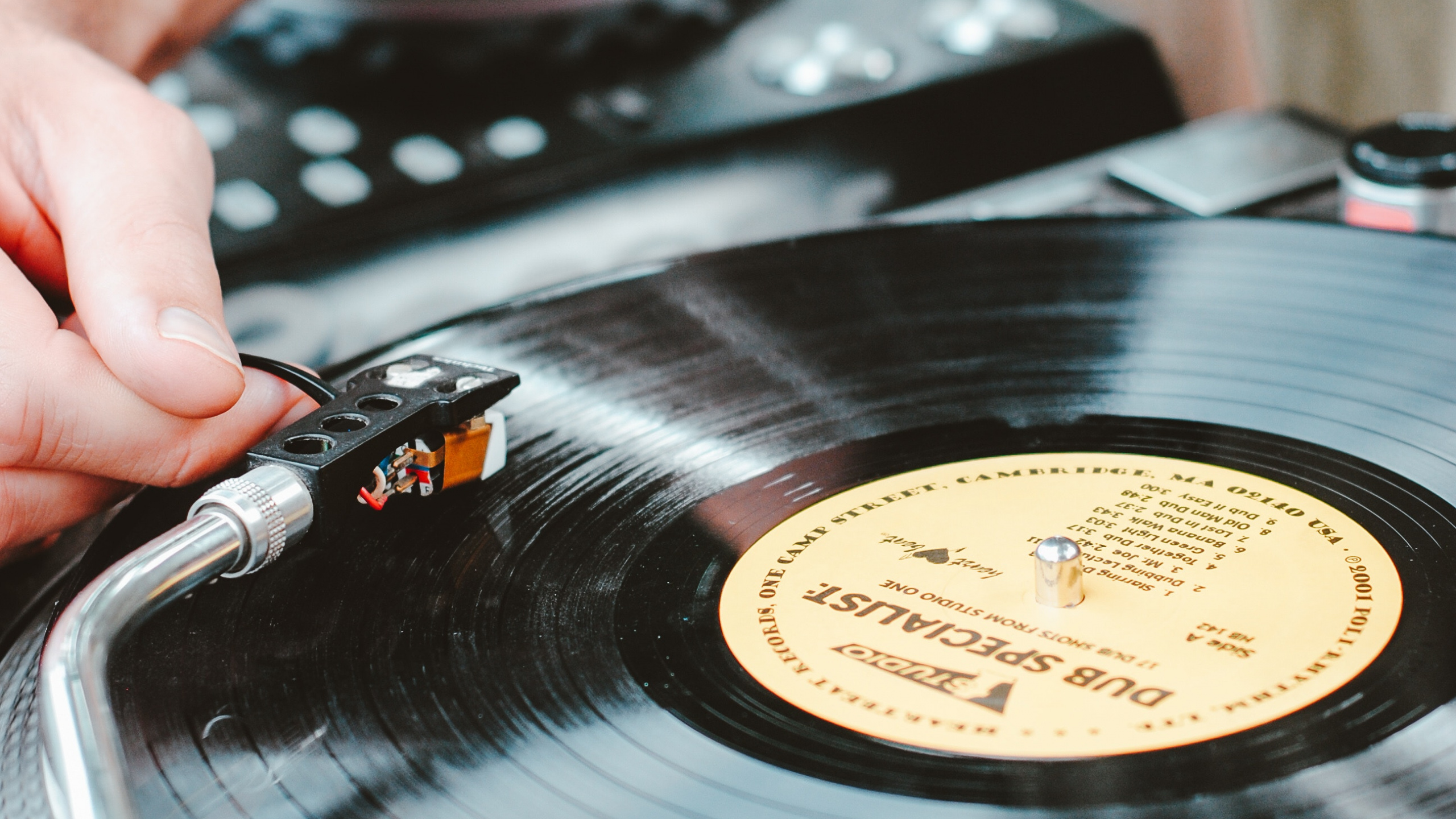 Schallplatte, Phonograph, Gramophone Record, Elektronik, Discjockey. Wallpaper in 2560x1440 Resolution