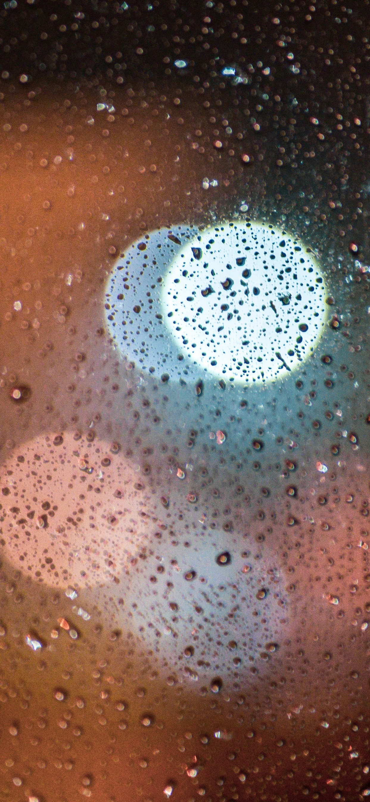 Gouttes D'eau Sur la Vitre. Wallpaper in 1242x2688 Resolution