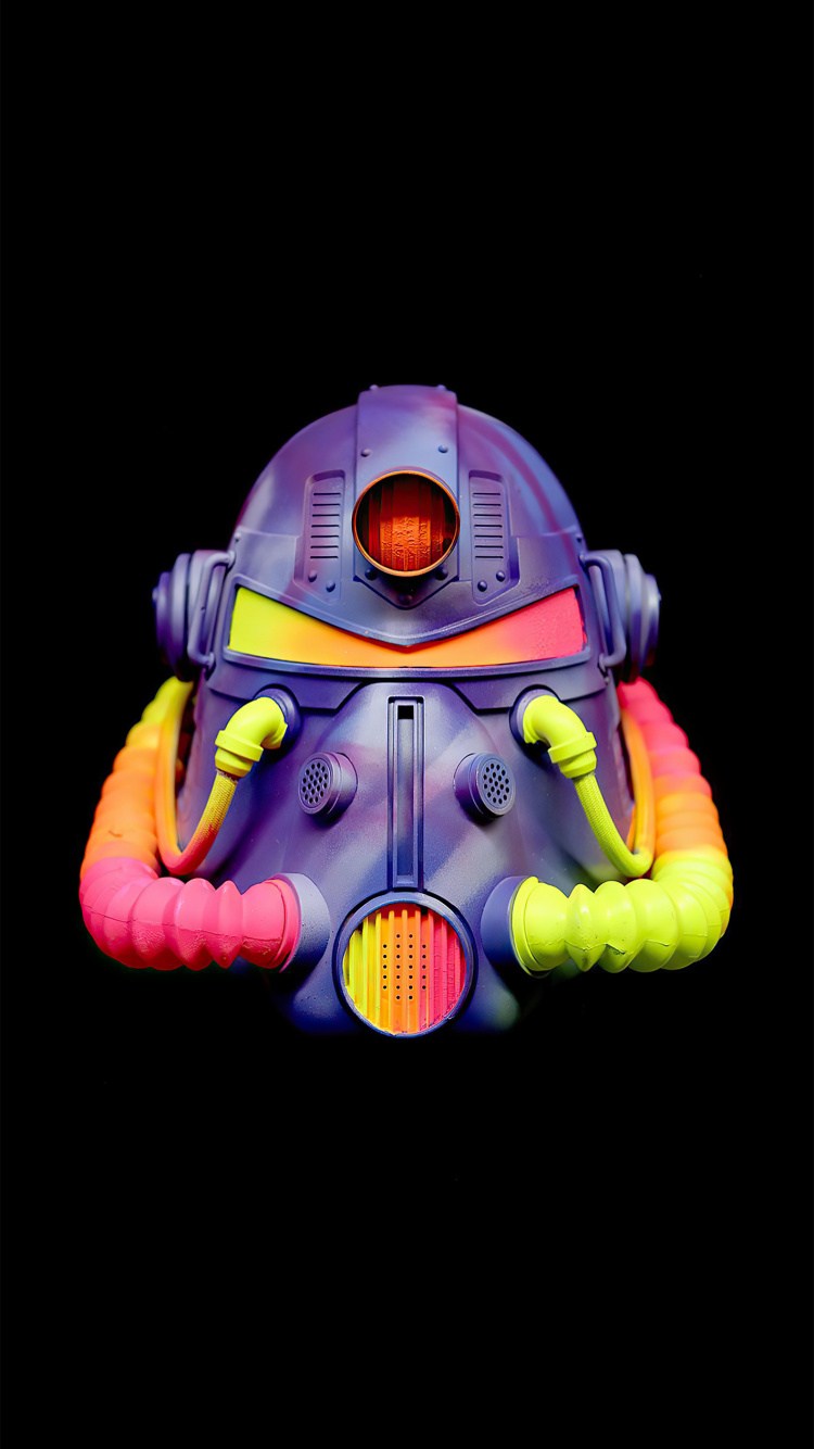 Amoled, OLED, Morado, Magenta, Peluche de Juguete. Wallpaper in 750x1334 Resolution