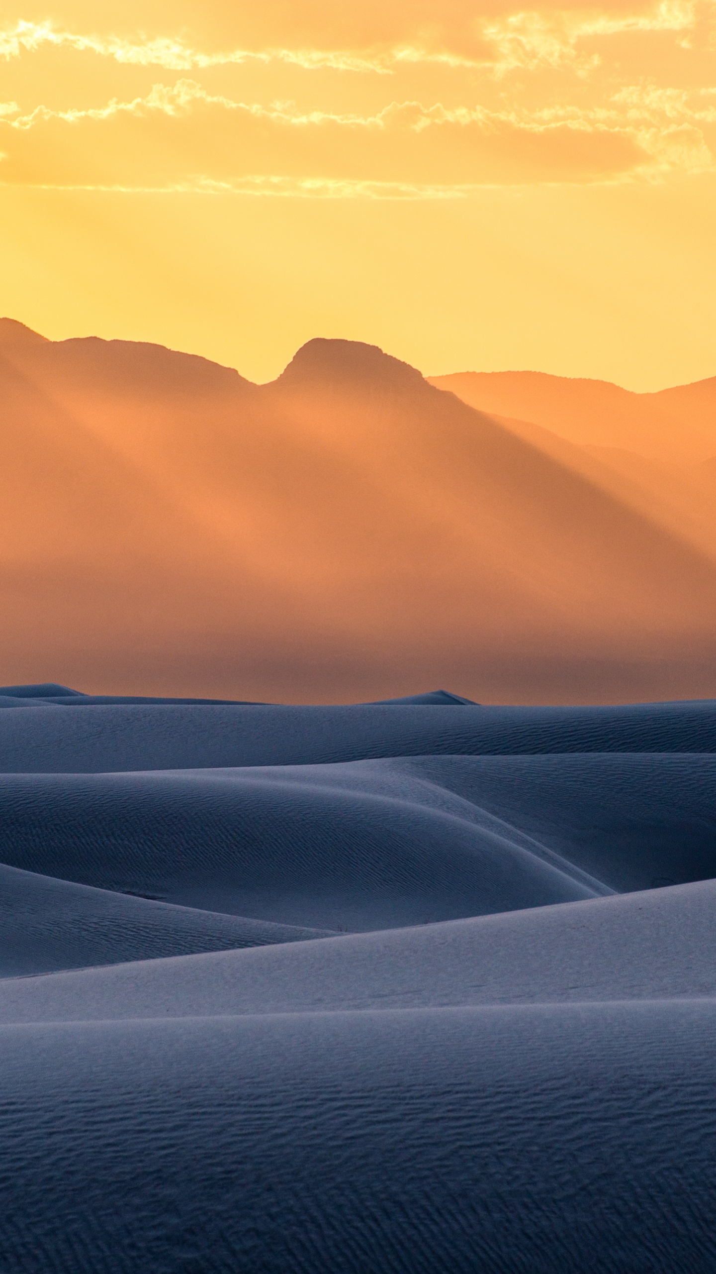 Sable Blanc, Monument National, Sand, Paysage Naturel, ERG. Wallpaper in 1440x2560 Resolution