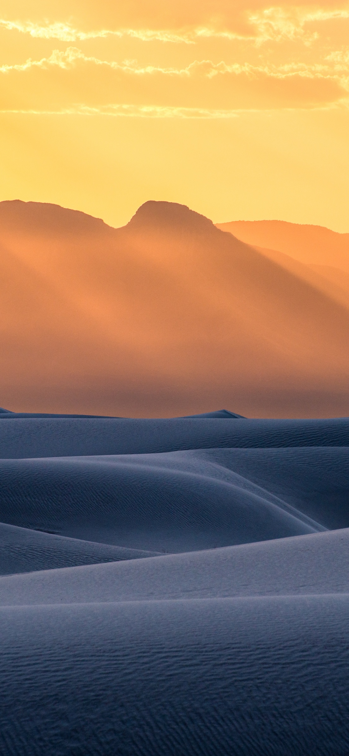 Weißer Sand, Nationaldenkmal, Sand, Naturlandschaft, Erg. Wallpaper in 1125x2436 Resolution