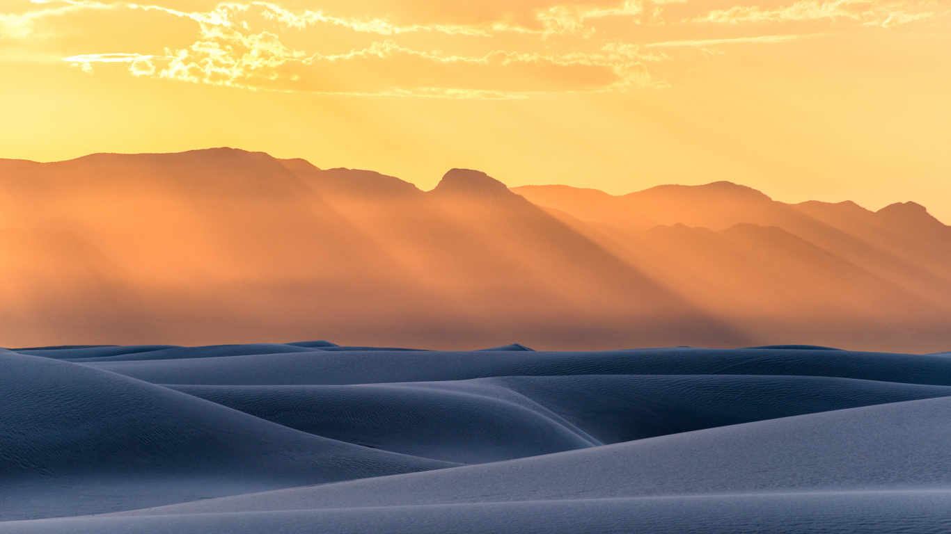 White Sand, National Monument, Sand, Sands, Natural Landscape. Wallpaper in 1366x768 Resolution