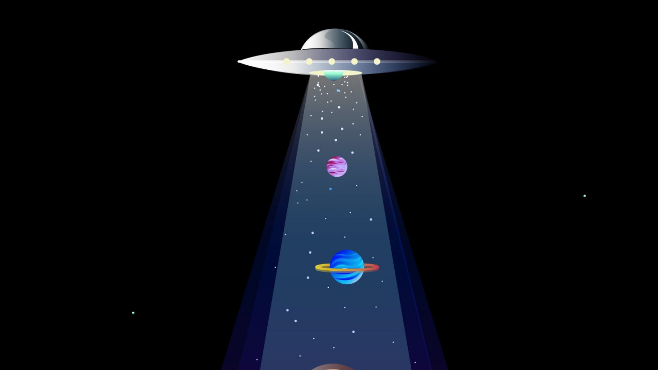 Extraterrestrial Life, Purple, Lavender, Violet, Space. Wallpaper in 1280x720 Resolution