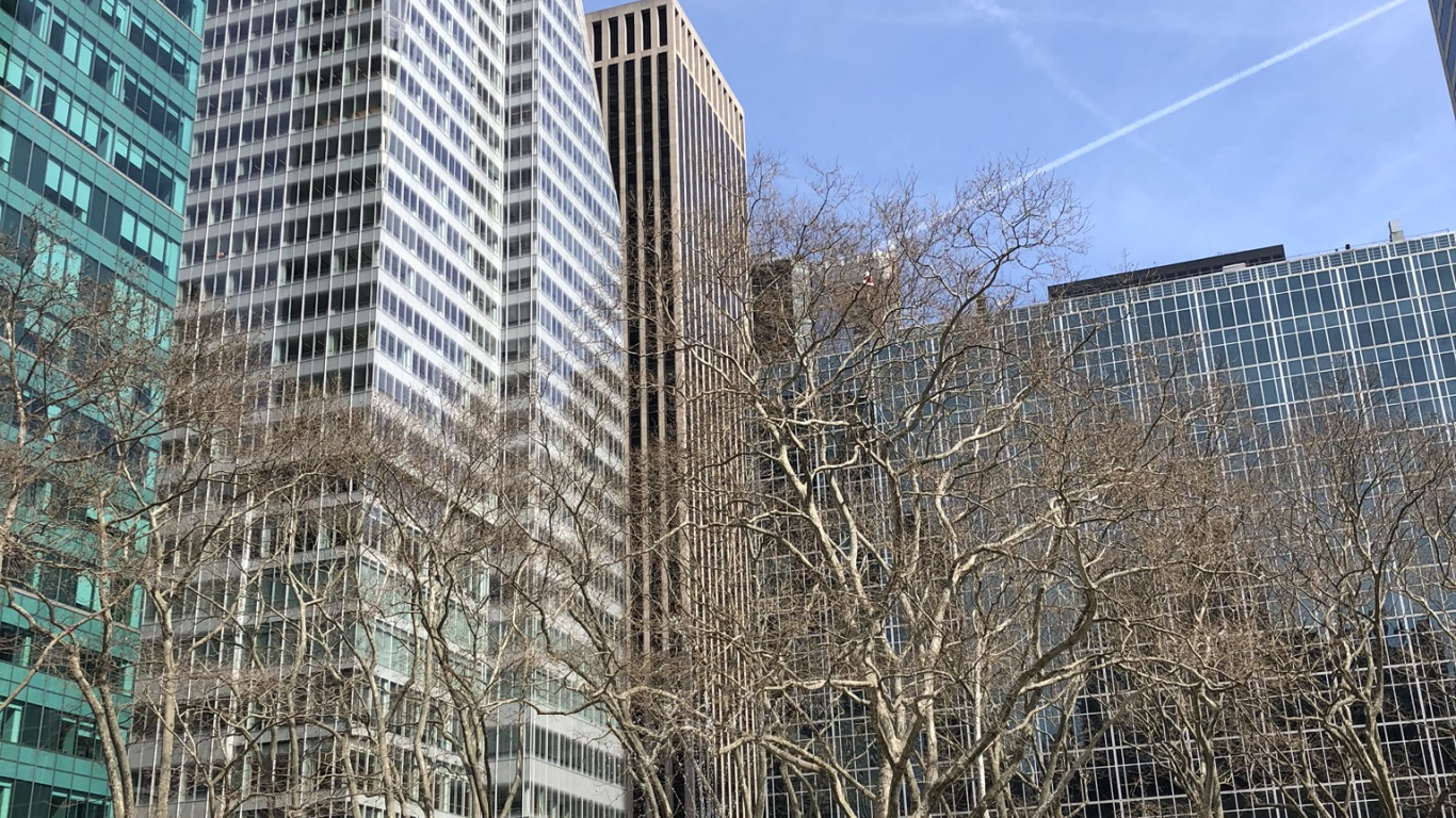 New York City, Tower Block, Geschäftshaus, Gebäude, Metropole. Wallpaper in 1366x768 Resolution
