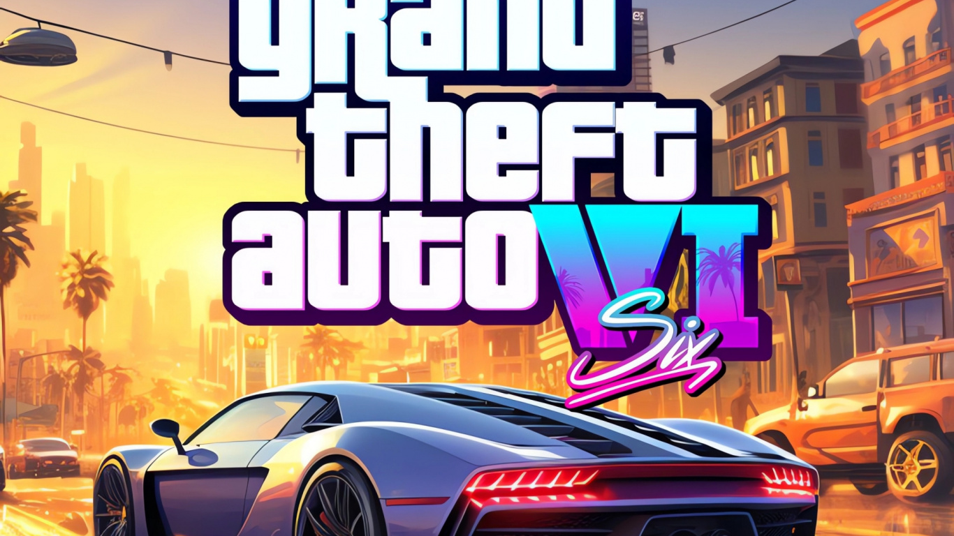 Gta Vi, Grand Theft Auto VI, Grand Vol Auto 6, Grand Theft Auto, Rockstar Games. Wallpaper in 1366x768 Resolution