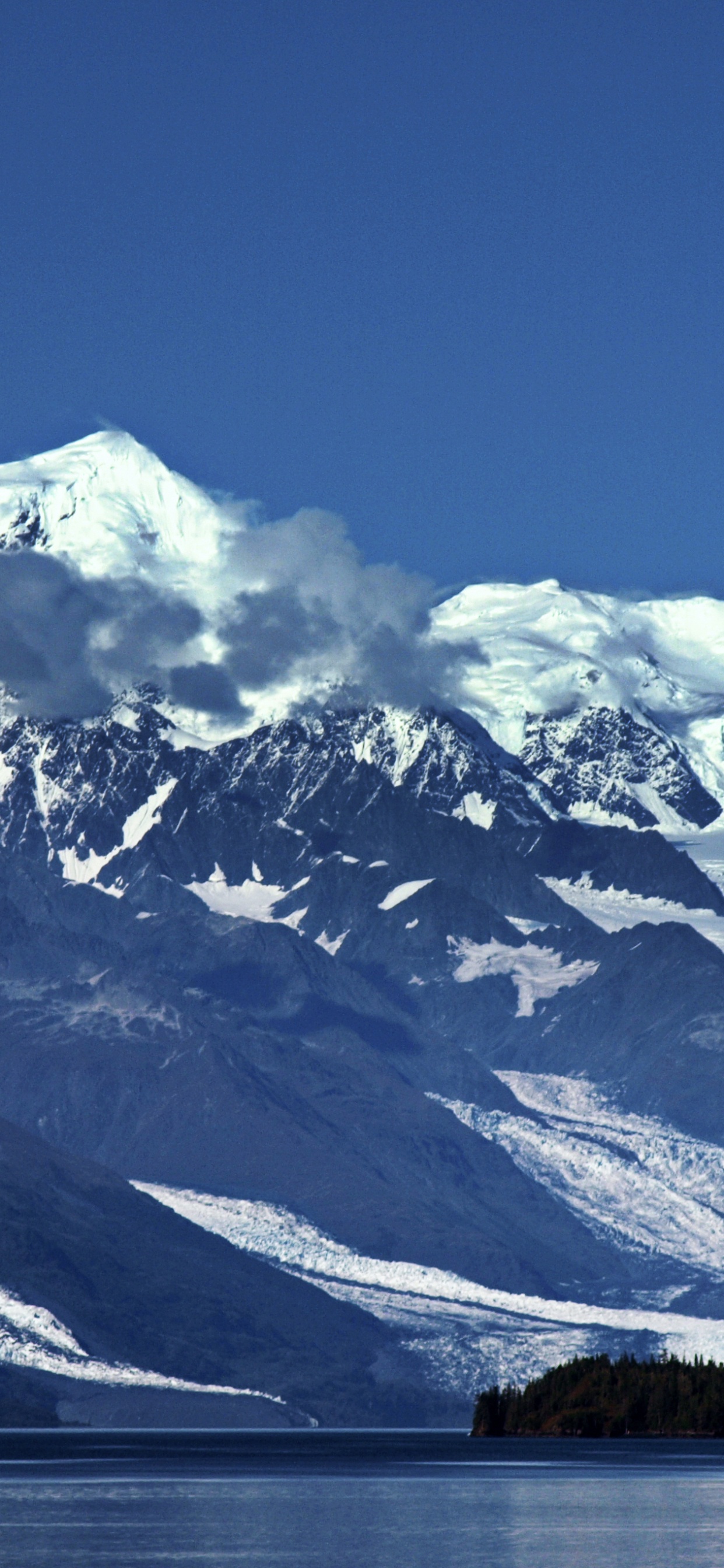 多山的地貌, 山脉, 极地冰盖, 自然景观, 冰川地貌 壁纸 1242x2688 允许