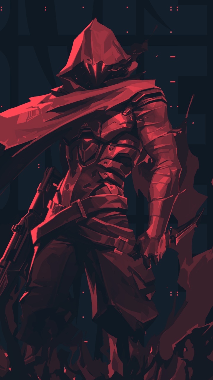 VALORANT, Rayons Précieux, Riot Games, Red, Carmine. Wallpaper in 720x1280 Resolution