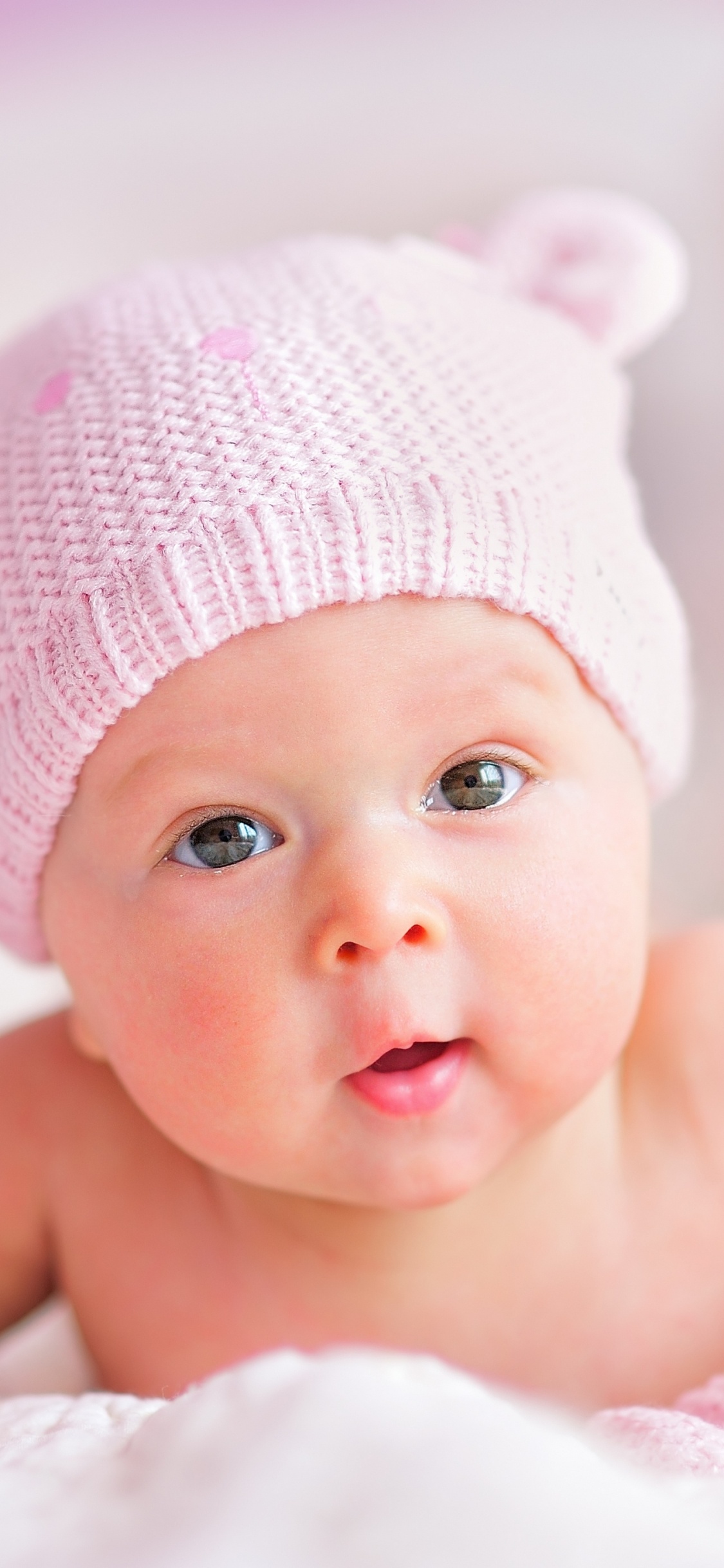 婴儿, 儿童, 粉红色, 皮肤, 女孩 壁纸 1125x2436 允许