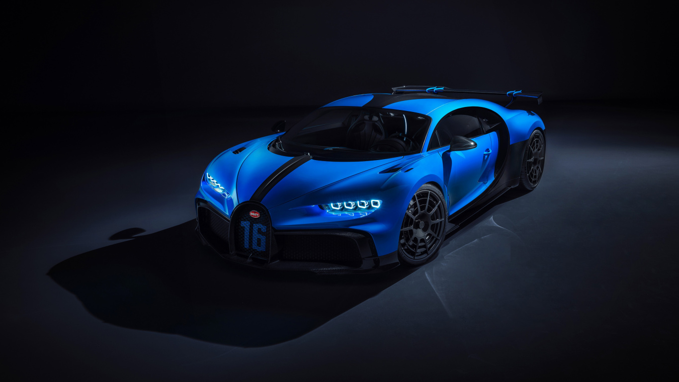 Bugatti, Car, Molsheim, Bugatti Automobiles, W16 Motor. Wallpaper in 1366x768 Resolution