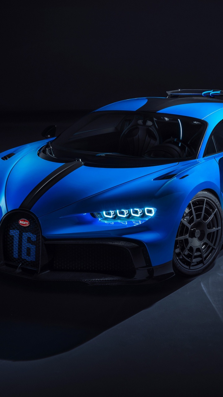 Bugatti, Car, Molsheim, Bugatti Automobiles, W16 Motor. Wallpaper in 720x1280 Resolution