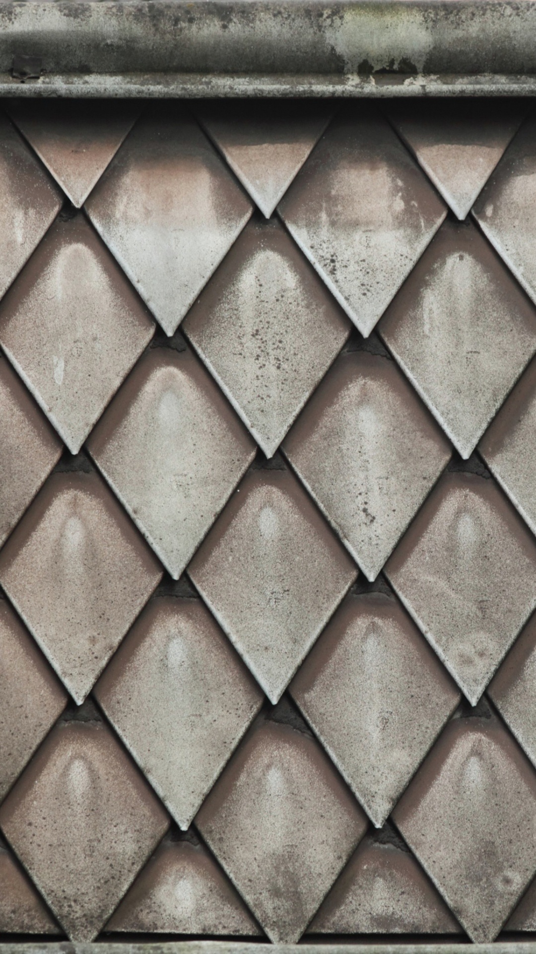 Mur de Briques Brunes et Noires. Wallpaper in 1080x1920 Resolution