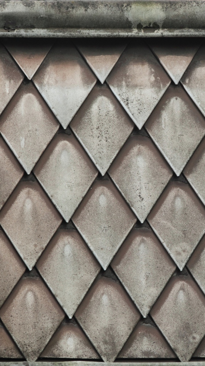 Braune Und Schwarze Mauer. Wallpaper in 720x1280 Resolution