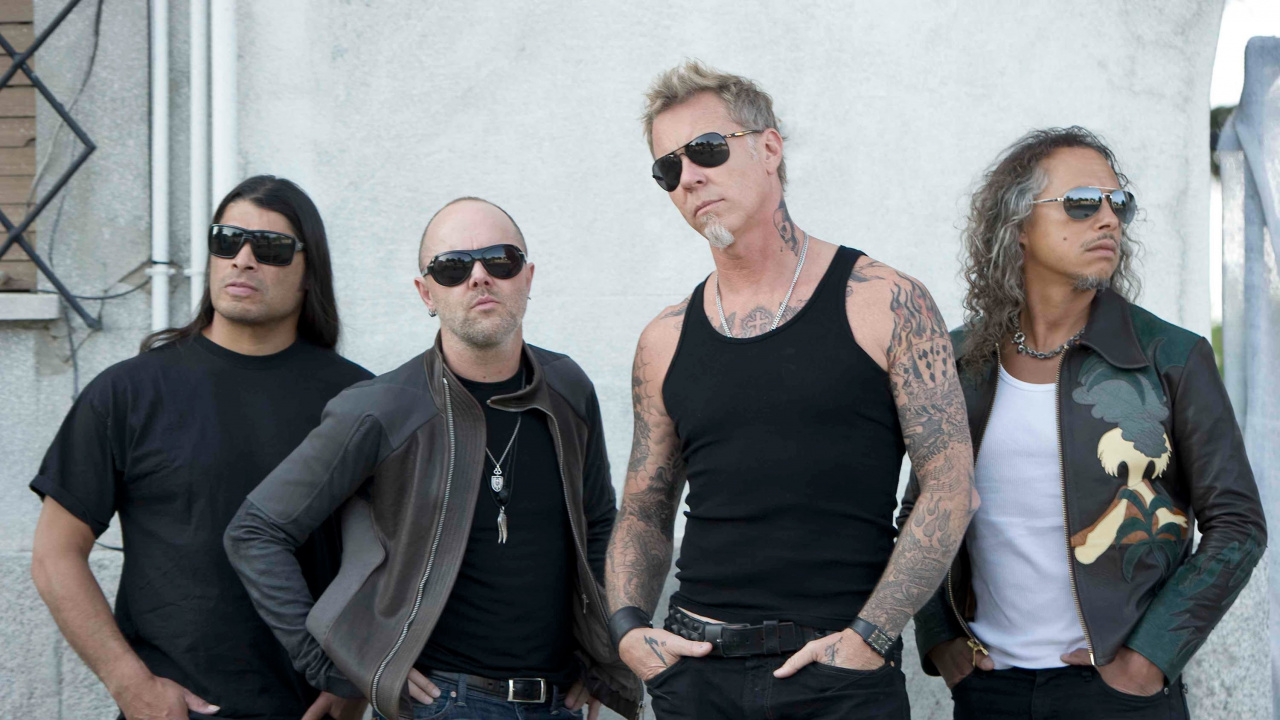 Metallica, Heavy Metal, el Vello Facial, Gafas de Sol, Jeans. Wallpaper in 1280x720 Resolution