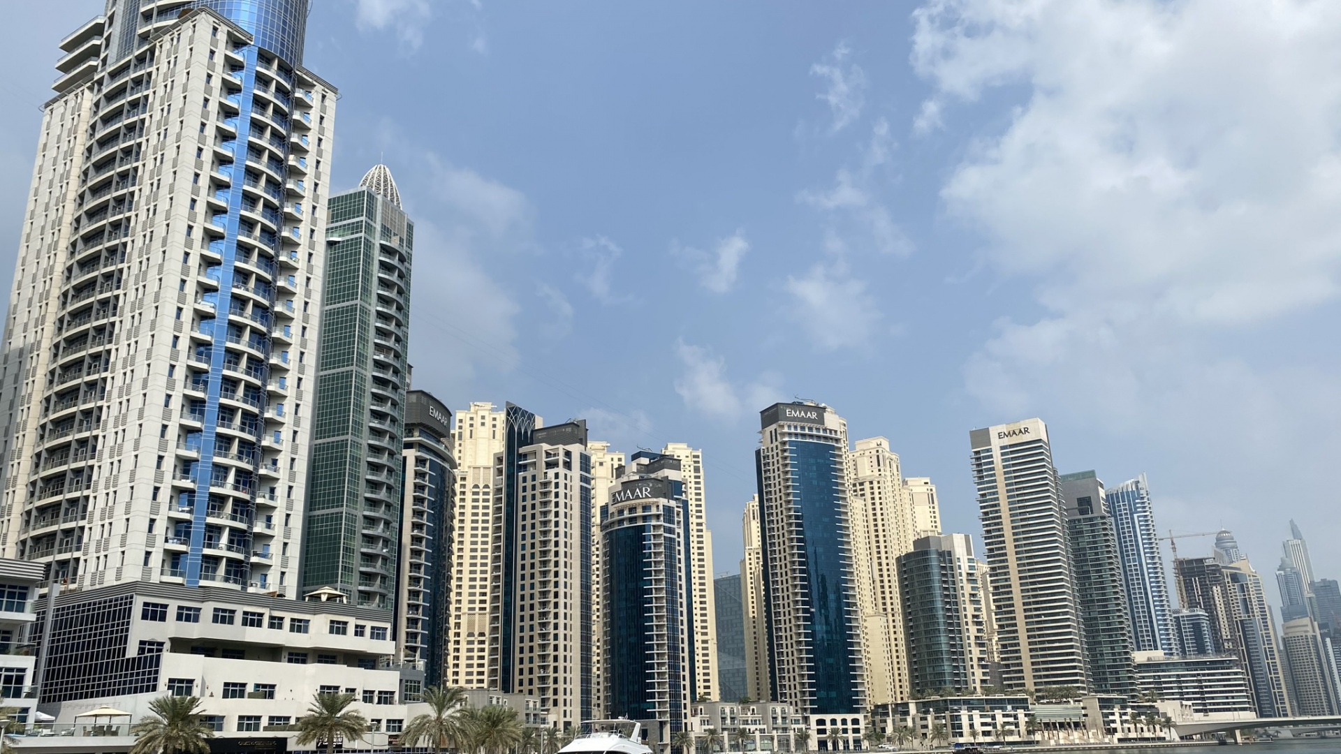 Dubai, Torre de Bloques, Propiedad, Condominio, Área Urbana. Wallpaper in 1920x1080 Resolution