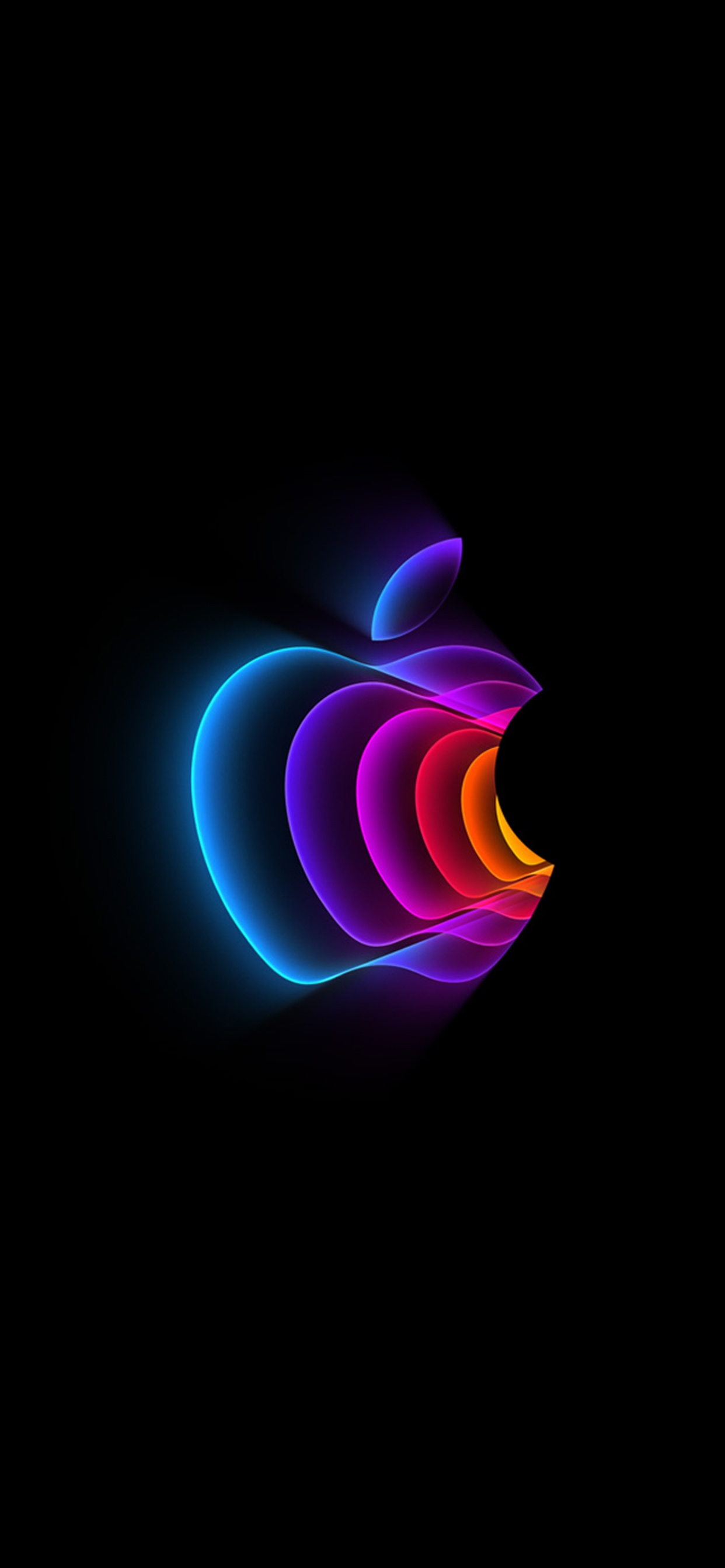 Rendimiento de Apple Peek, Manzana, El Efecto Visual de la Iluminación, Arte, Gas. Wallpaper in 1242x2688 Resolution