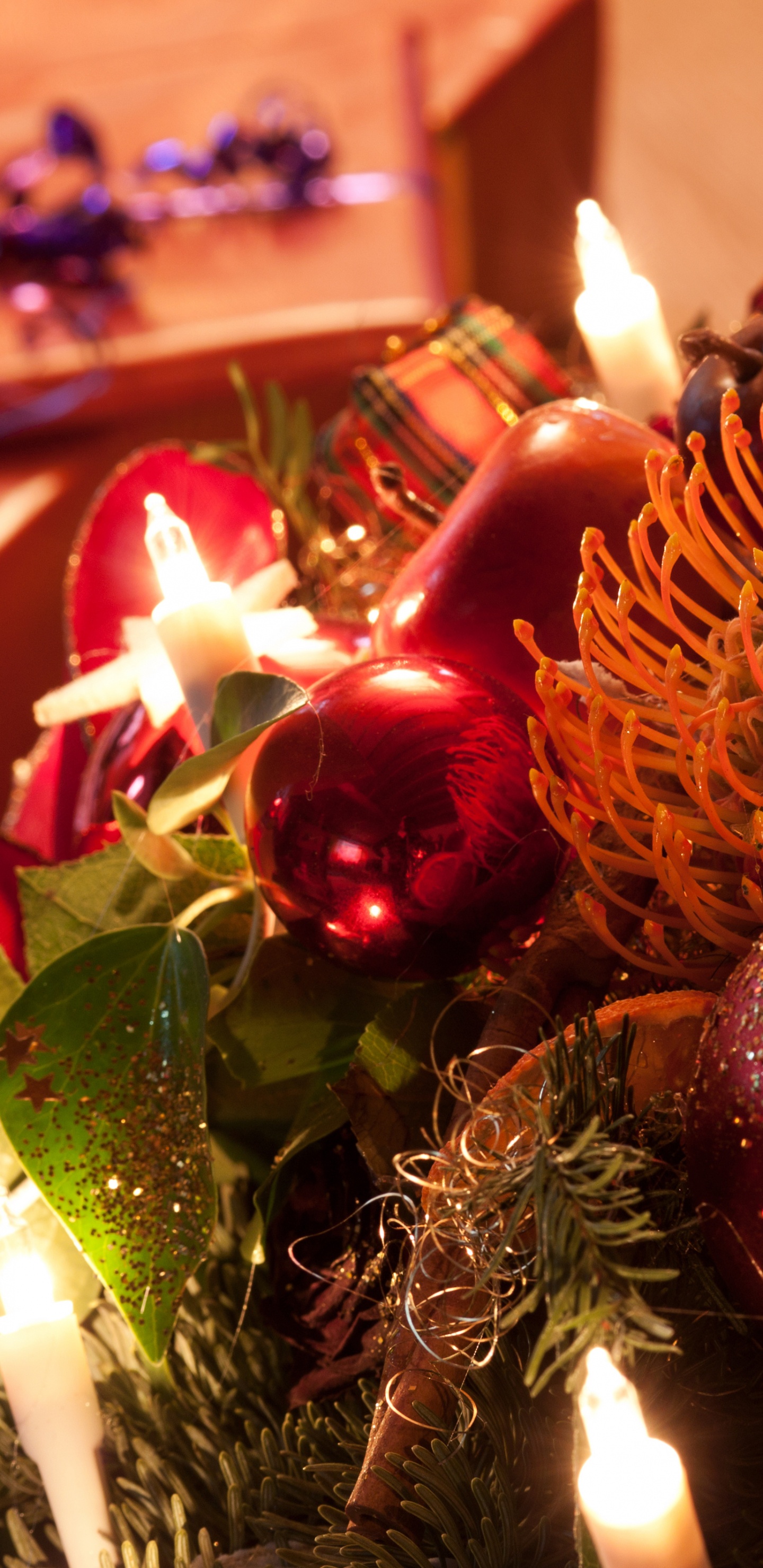 New Year, Christmas Day, Christmas Tree, Holiday, Christmas Ornament. Wallpaper in 1440x2960 Resolution