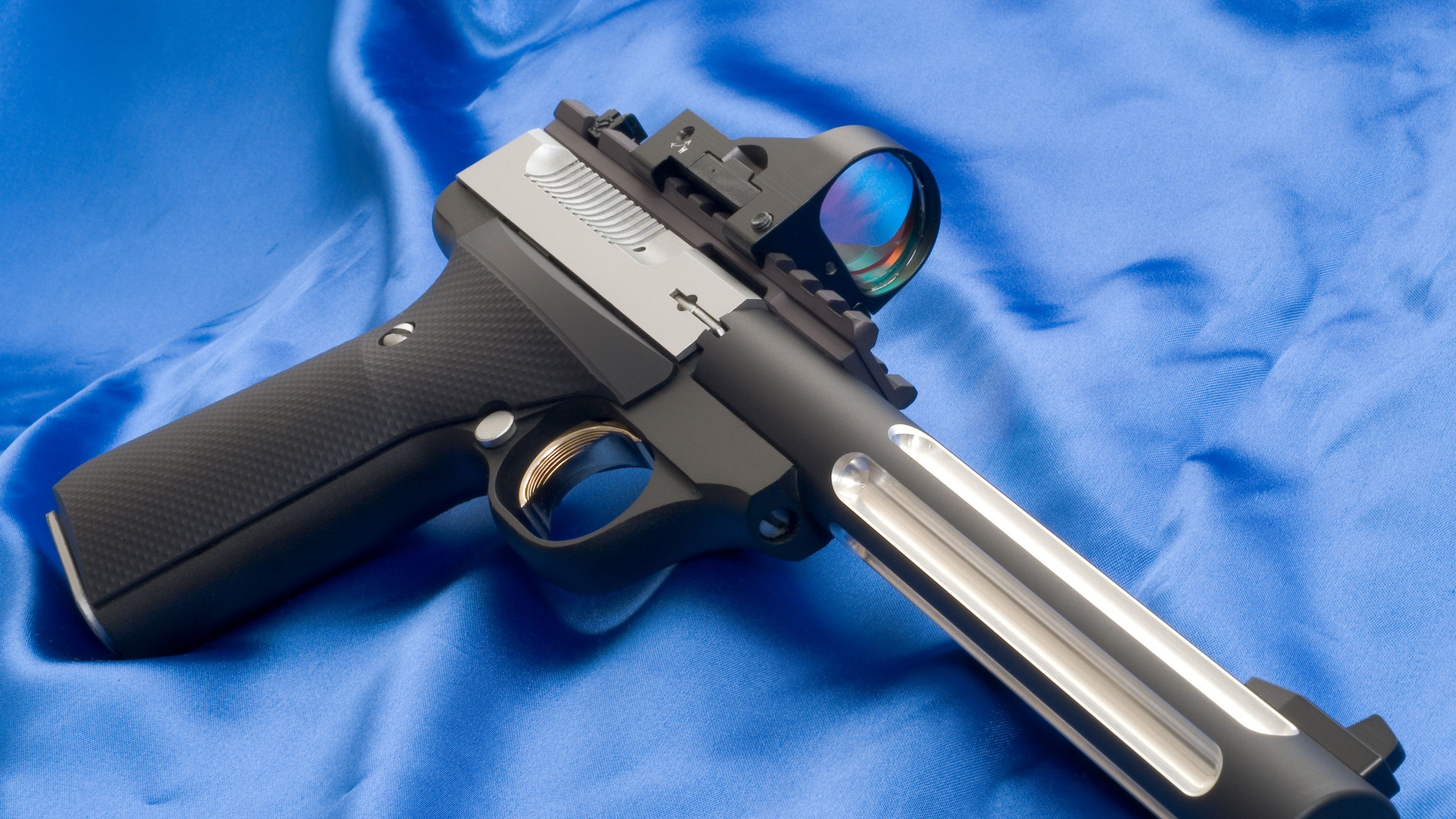 Gun, Firearm, Trigger, Revolver, Gun Barrel. Wallpaper in 2560x1440 Resolution