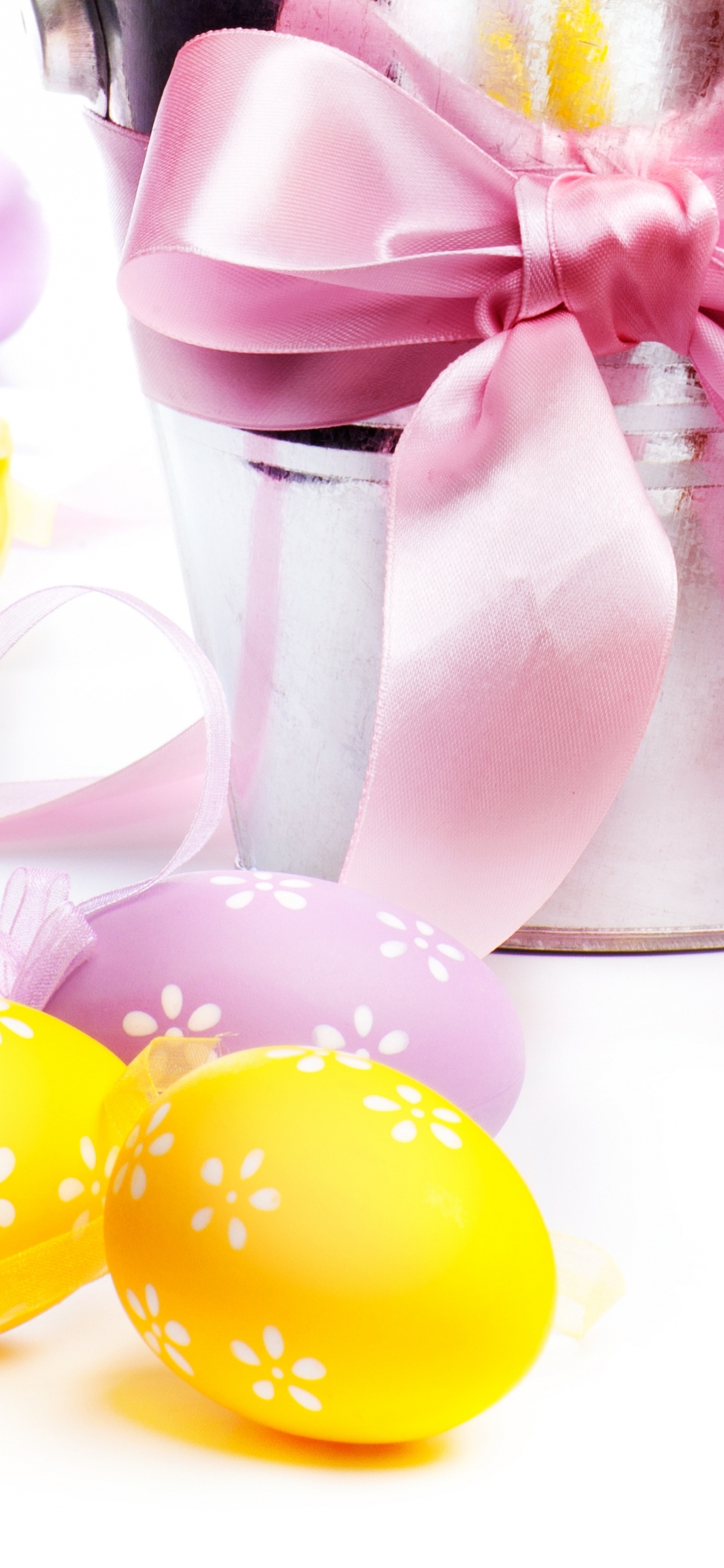 Easter, Easter Egg, Holiday, Yellow, Christmas. Wallpaper in 1242x2688 Resolution