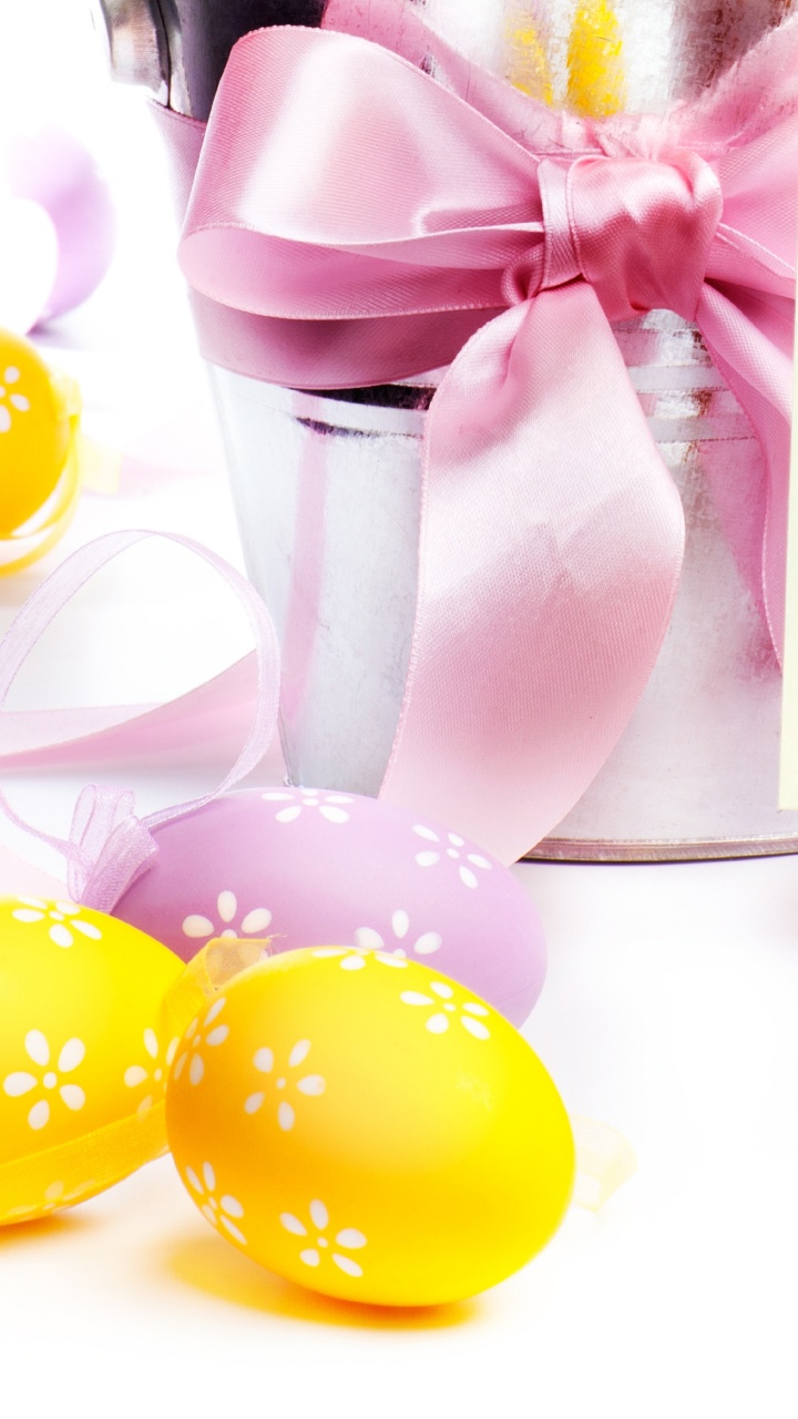 Pâques, Oeuf de Pâques, Jaune, Paskha, Oeuf. Wallpaper in 720x1280 Resolution