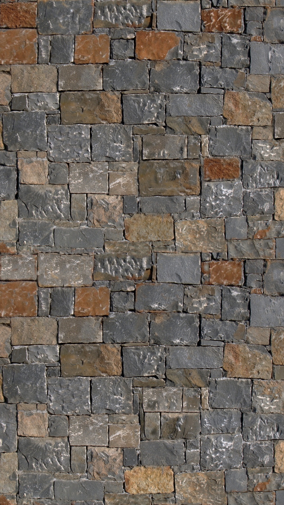 Brown and Gray Brick Wall. Wallpaper in 1080x1920 Resolution