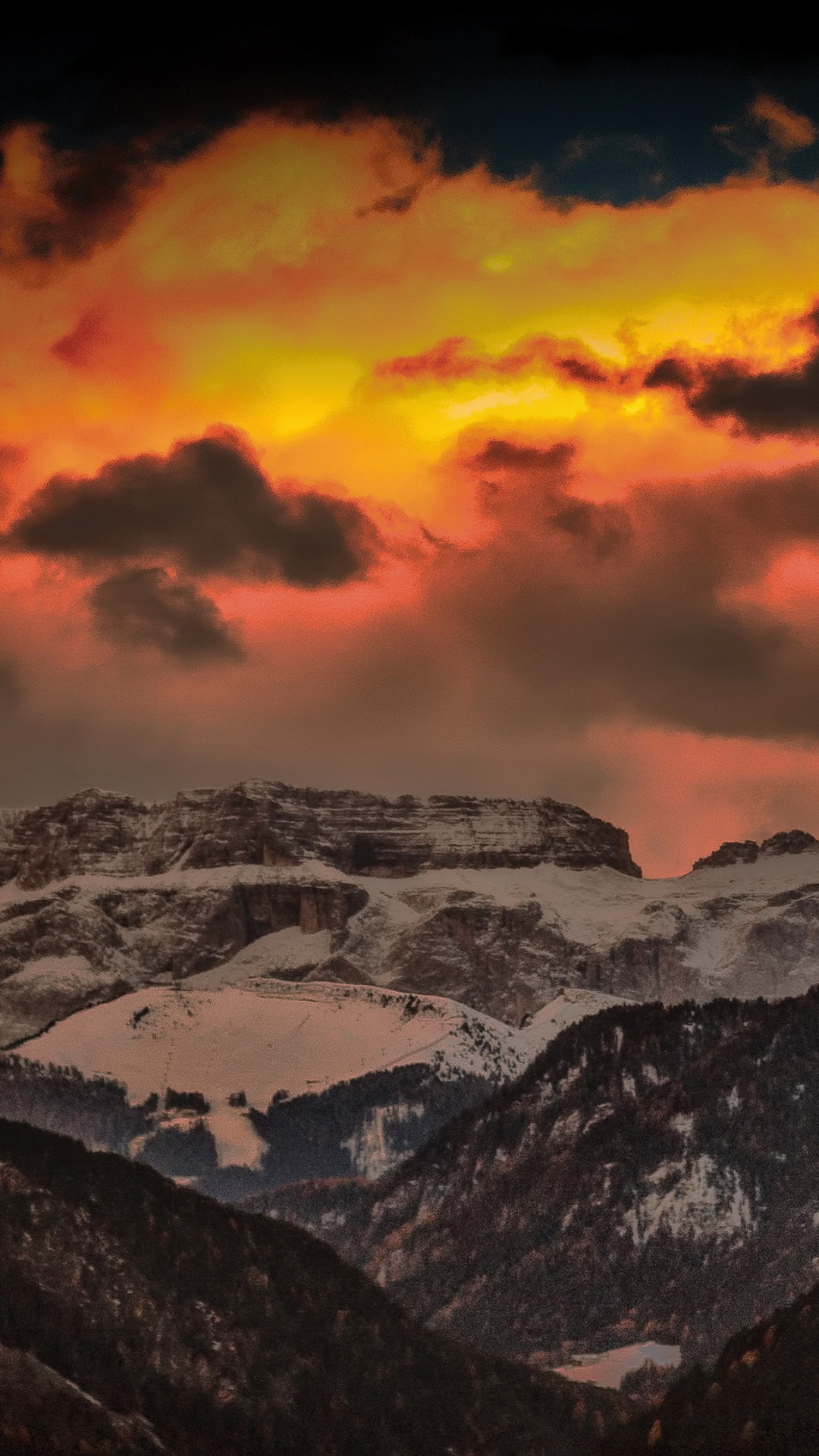 Nature, Himalaya, Atmosphère, L'écorégion, Afterglow. Wallpaper in 1080x1920 Resolution