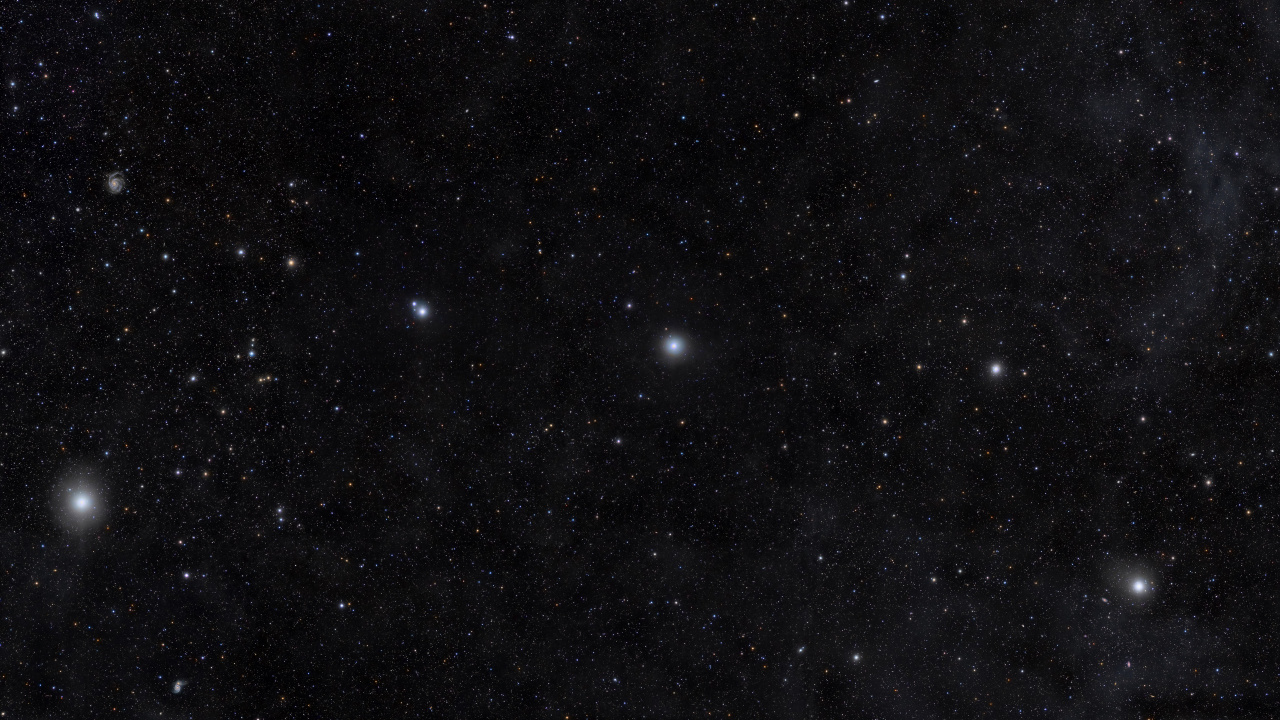 Étoiles Blanches Dans le Ciel. Wallpaper in 1280x720 Resolution