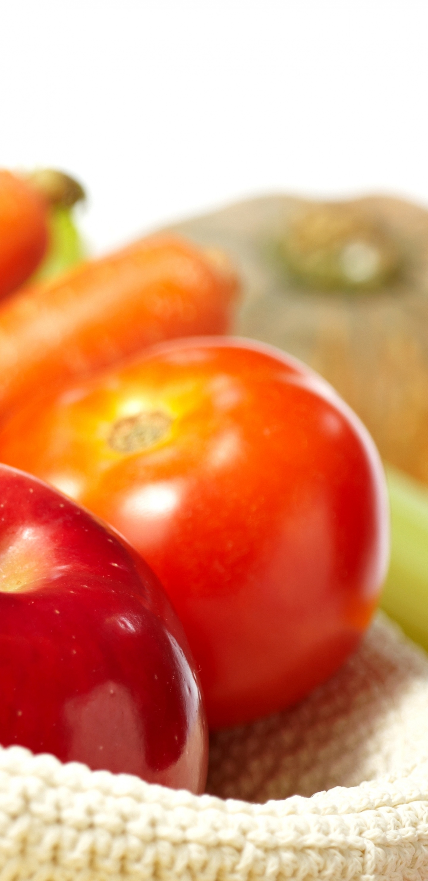 Orange and Green Apple Fruits. Wallpaper in 1440x2960 Resolution