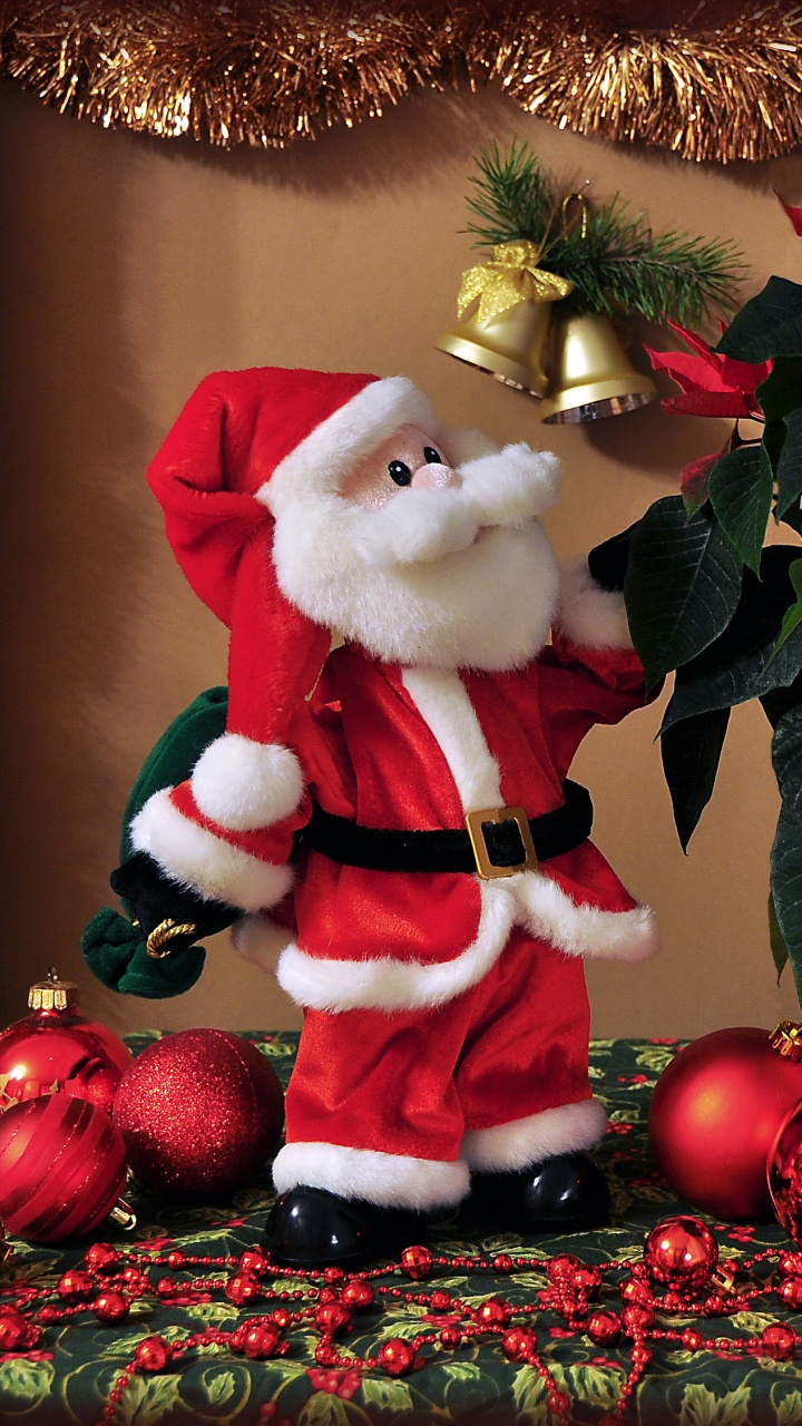 Christmas Day, Ded Moroz, Santa Claus, Saint Nicholas Day, Christmas. Wallpaper in 720x1280 Resolution