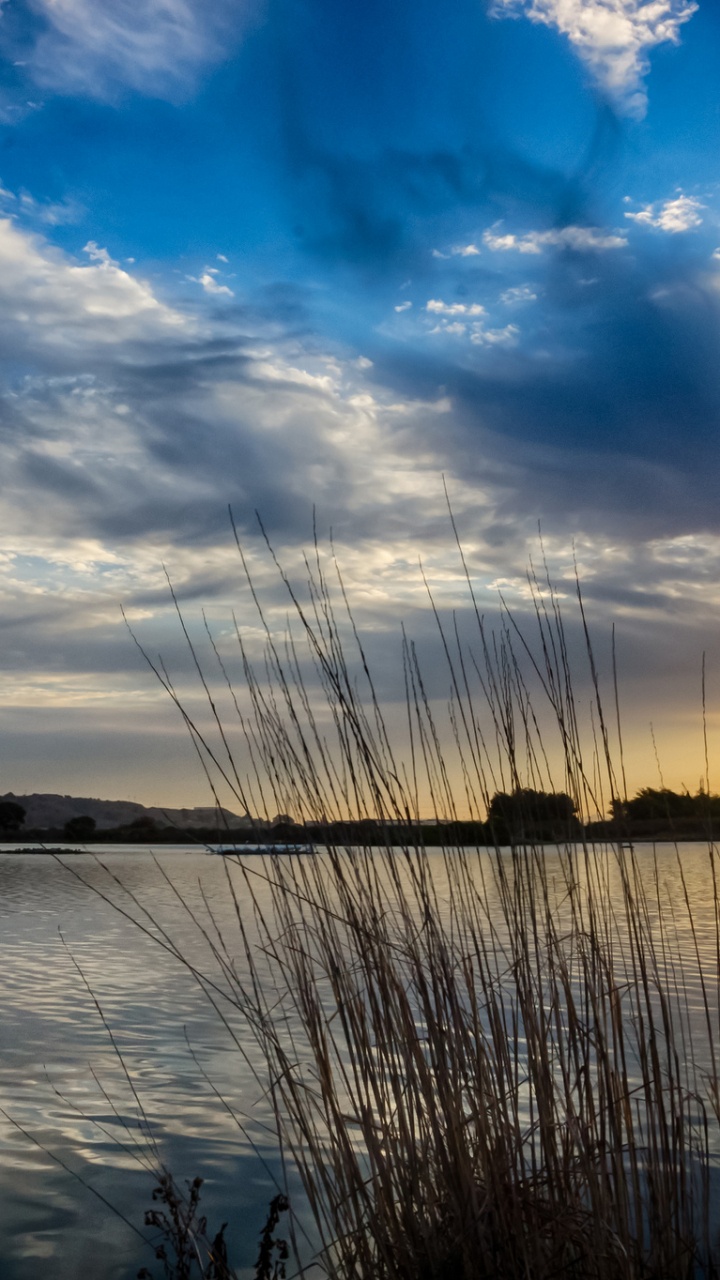 Body of Water Under Blue Sky and White Clouds During Daytime. Wallpaper in 720x1280 Resolution
