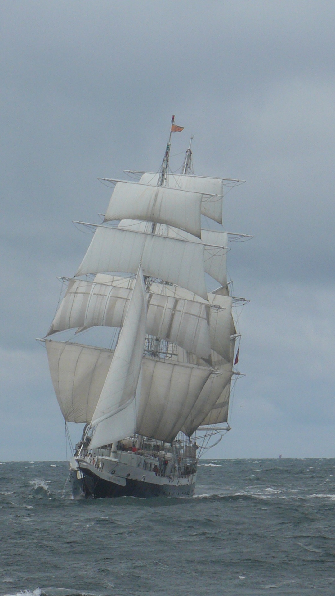 高船, 桅杆, 扬帆, Barquentine, 船只 壁纸 1080x1920 允许