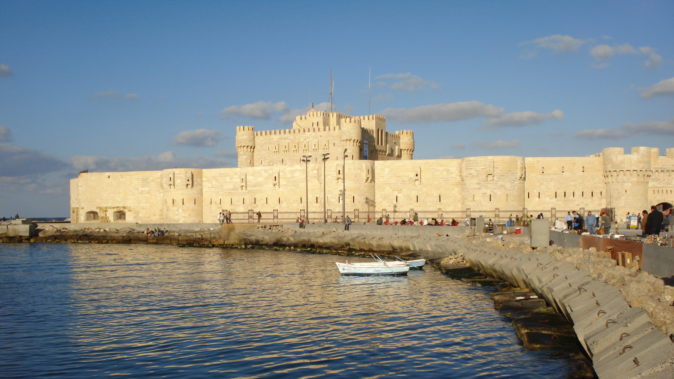 开罗, 旅游业, 城堡, 防御工事, 大海 壁纸 2560x1440 允许