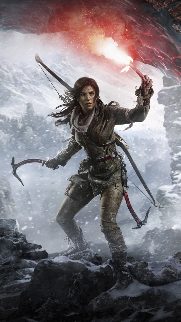 Man in Black Coat Holding Black Rifle. Wallpaper in 750x1334 Resolution