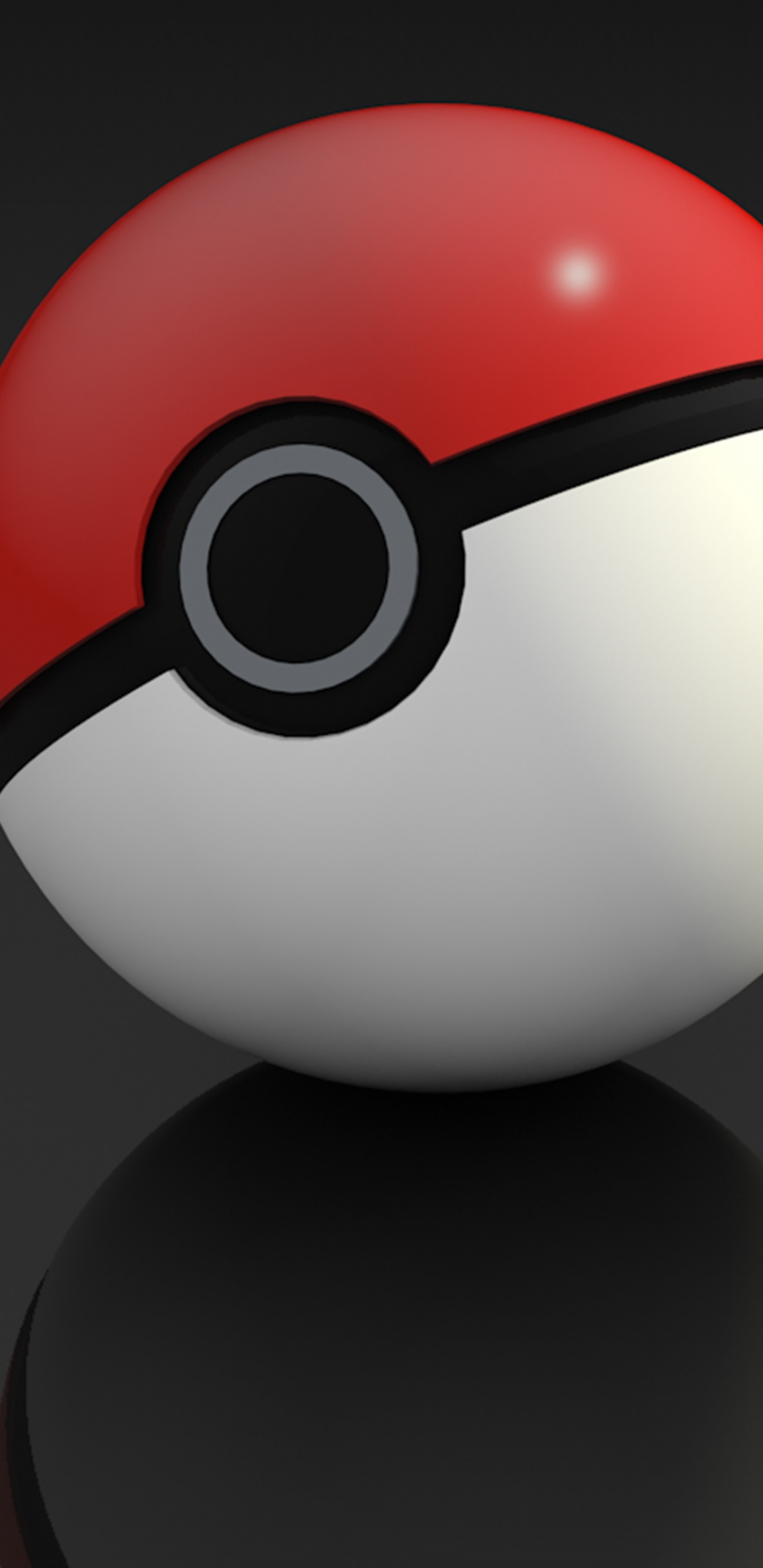 Pok Ball, Ball, Animation, Auge, Games. Wallpaper in 1440x2960 Resolution